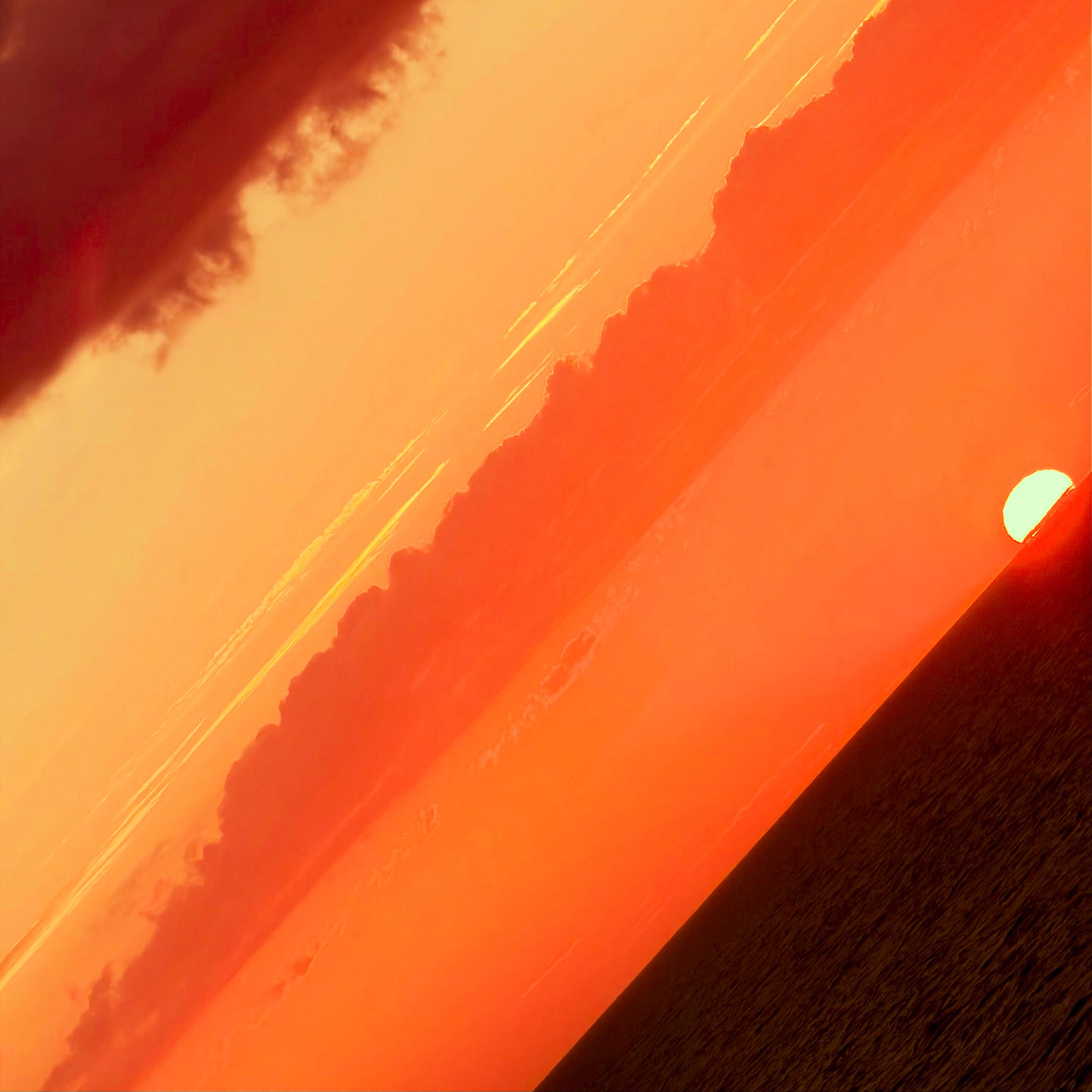 Sunset in the Baltic Sea