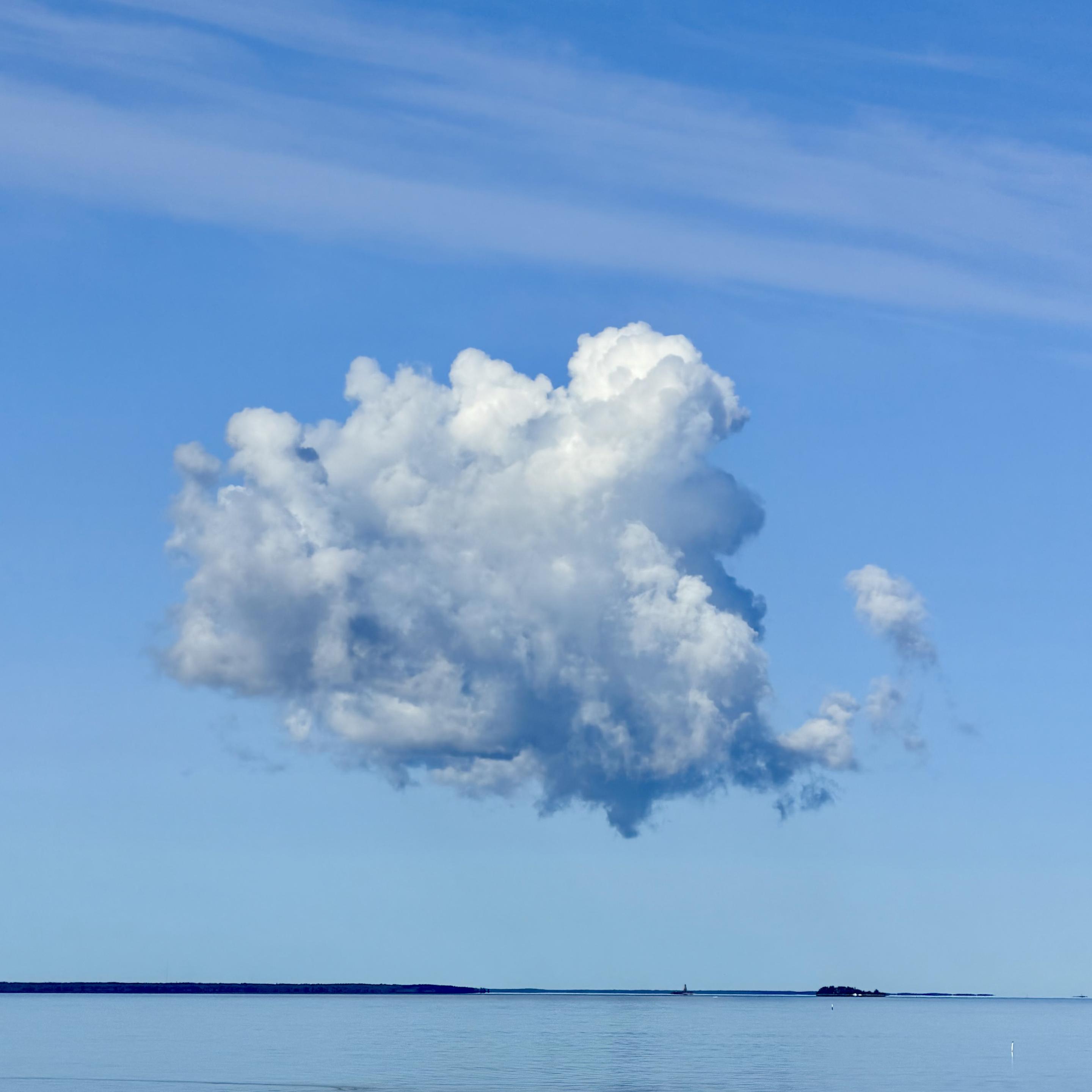 Nice morning cloud